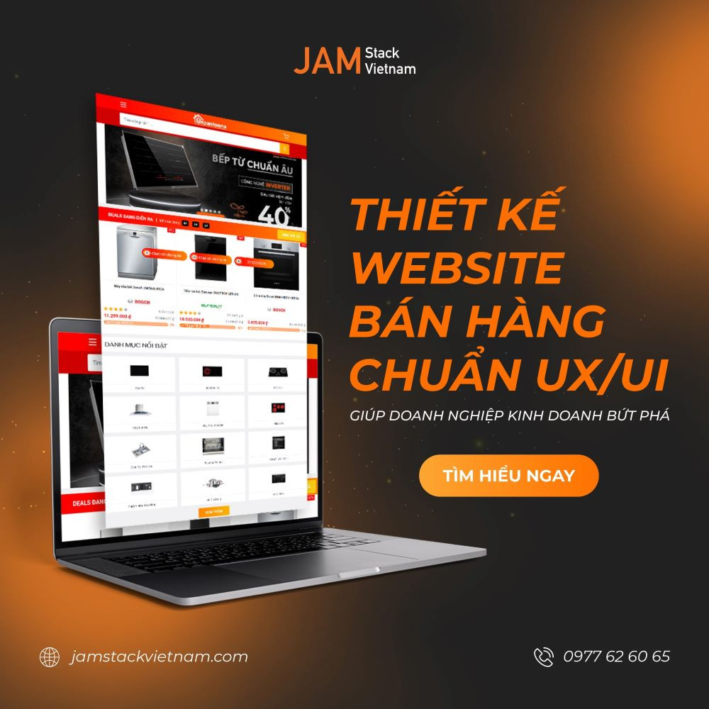 Giải pháp thiết kế website bán hàng chuyên nghiệp giúp doanh nghiệp bứt phá doanh thu hiệu quả