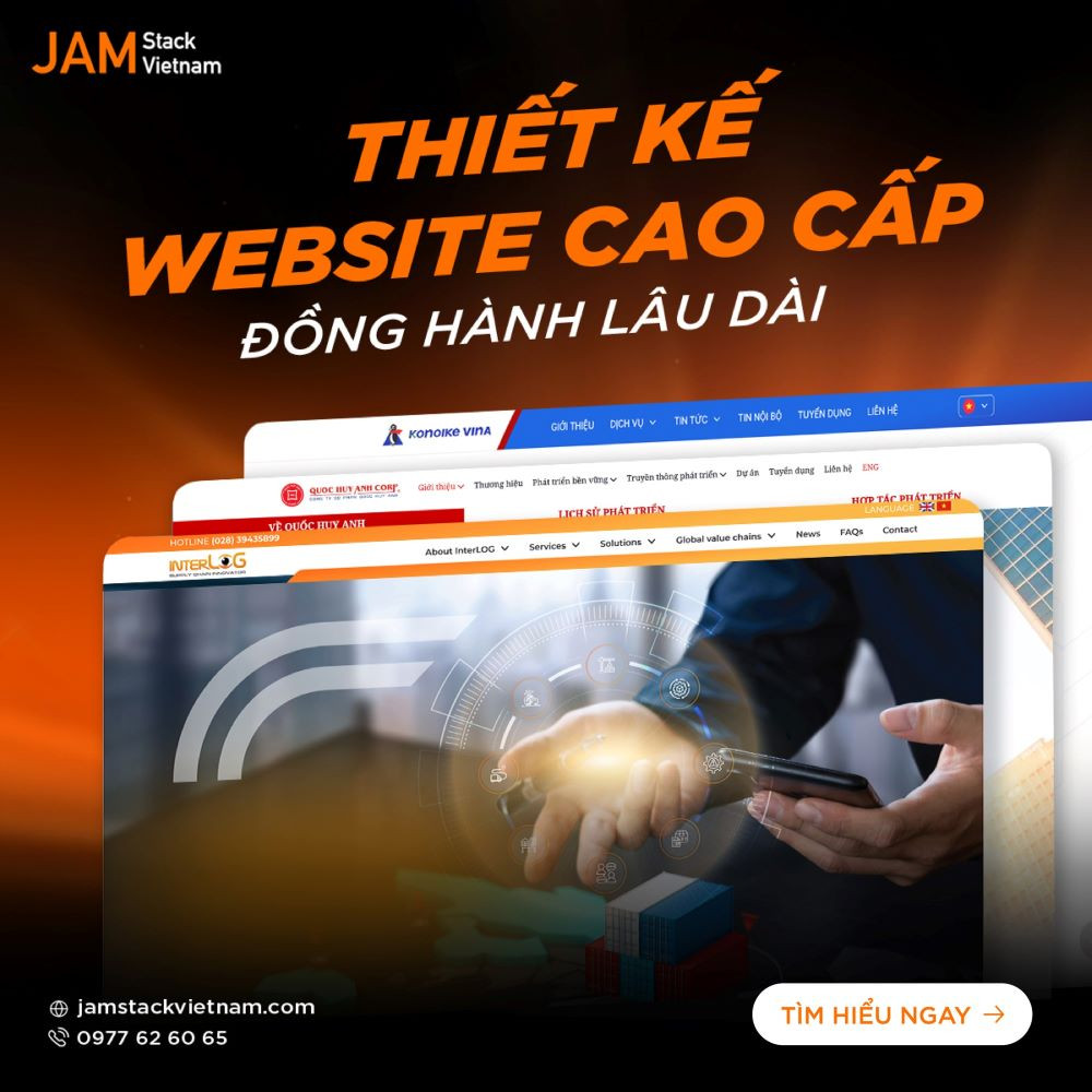 Giải pháp thiết kế website cao cấp, đồng hành lâu dài cũng doanh nghiệp tạo ra giá trị phát triển bền vững