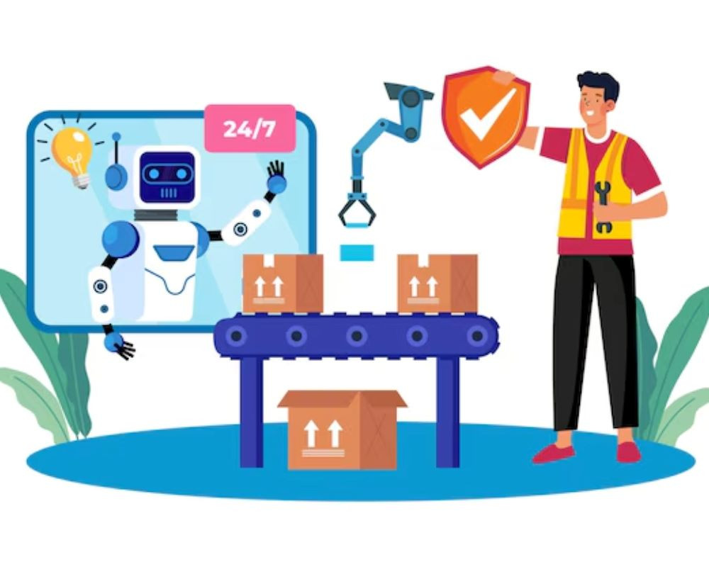 AI giúp tự động hóa các quy trình, cải thiện năng suất, giúp doanh nghiệp tiết kiệm chi phí trong quá trình sản xuất